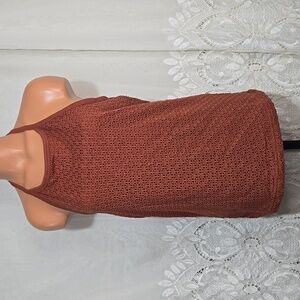 GAP Brown Halter Shirt/Top sz Large Tall